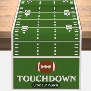 Touch down table runner